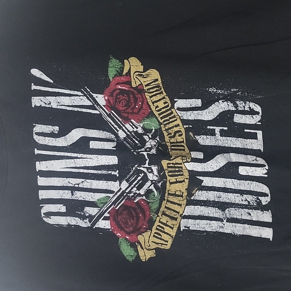 Guns N' Roses Appetite for Destruction graphic cropped tshirt - Picture 2 of 6
